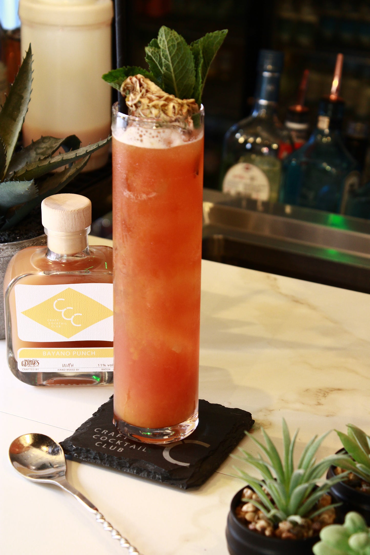 Rum Punch -Bayano Punch Drink   (Serves 2)