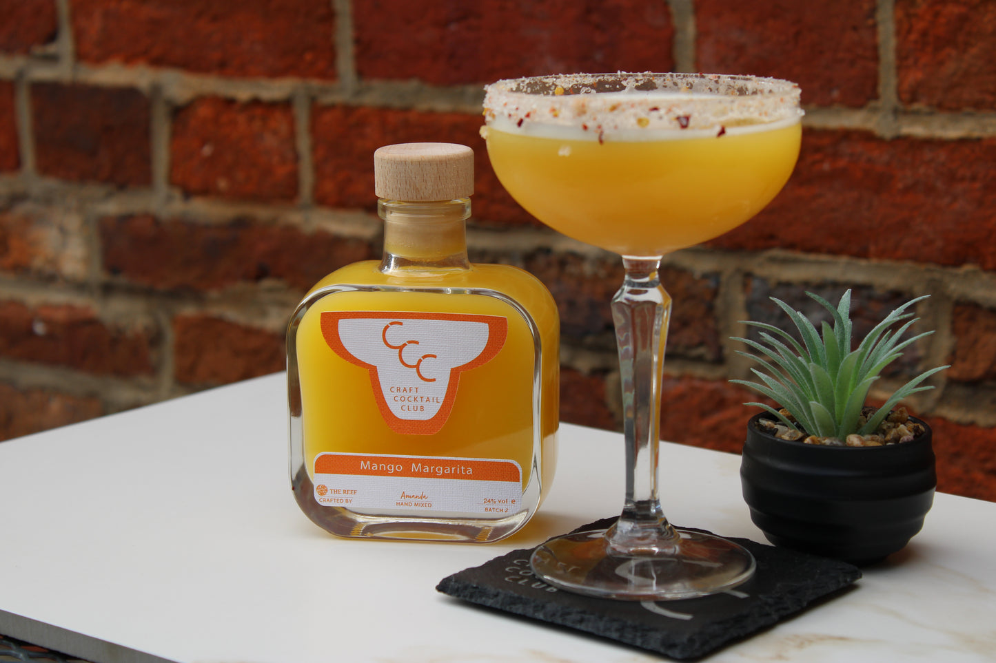 Margarita - Mango Margarita Cocktail (Serves 2)