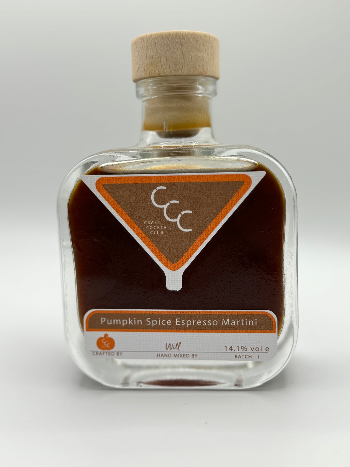 Espresso Martini  -Pumpkin Spice Cocktail (Serves 2)