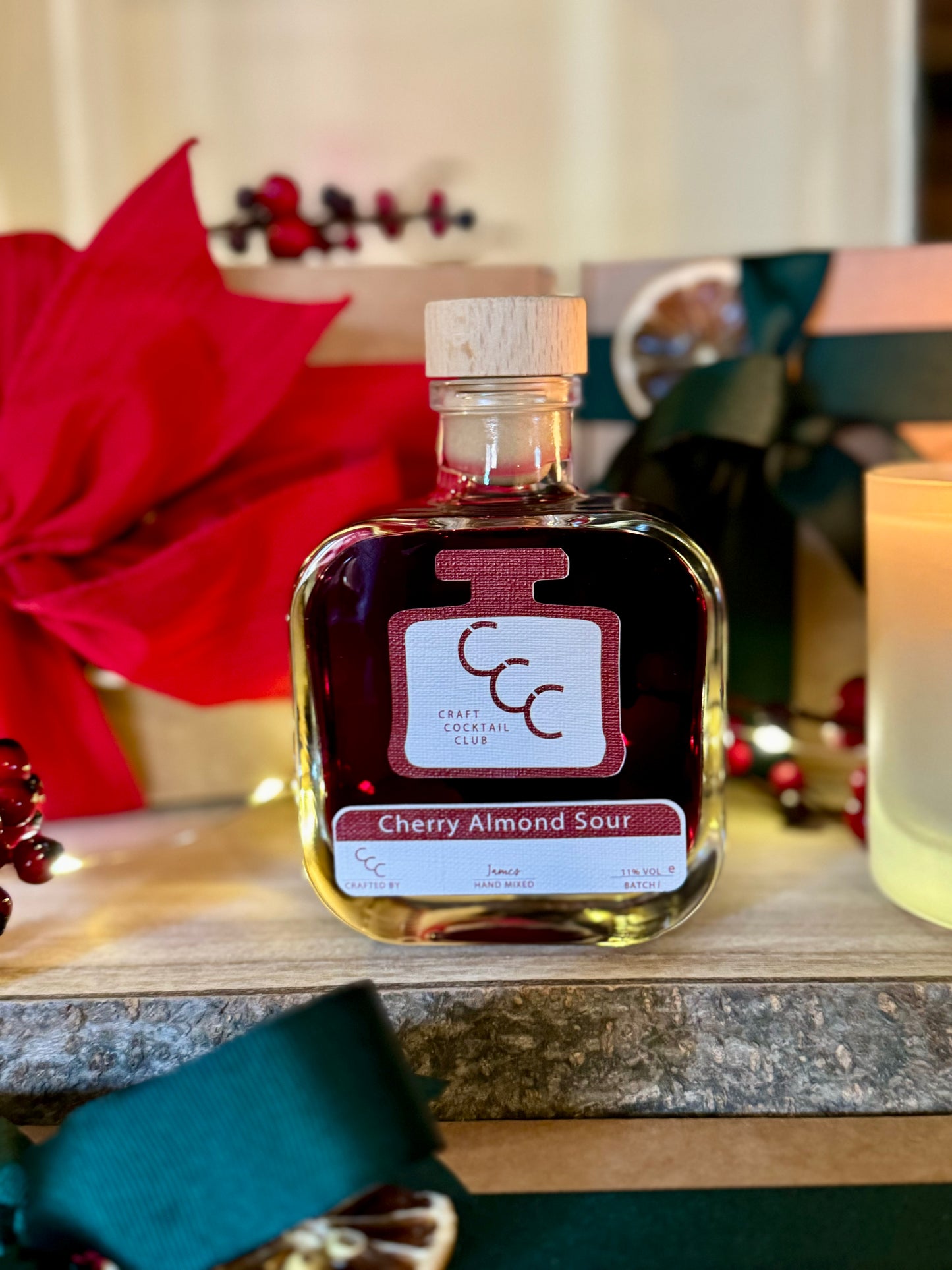  Cherry Almond Sour cocktail gift