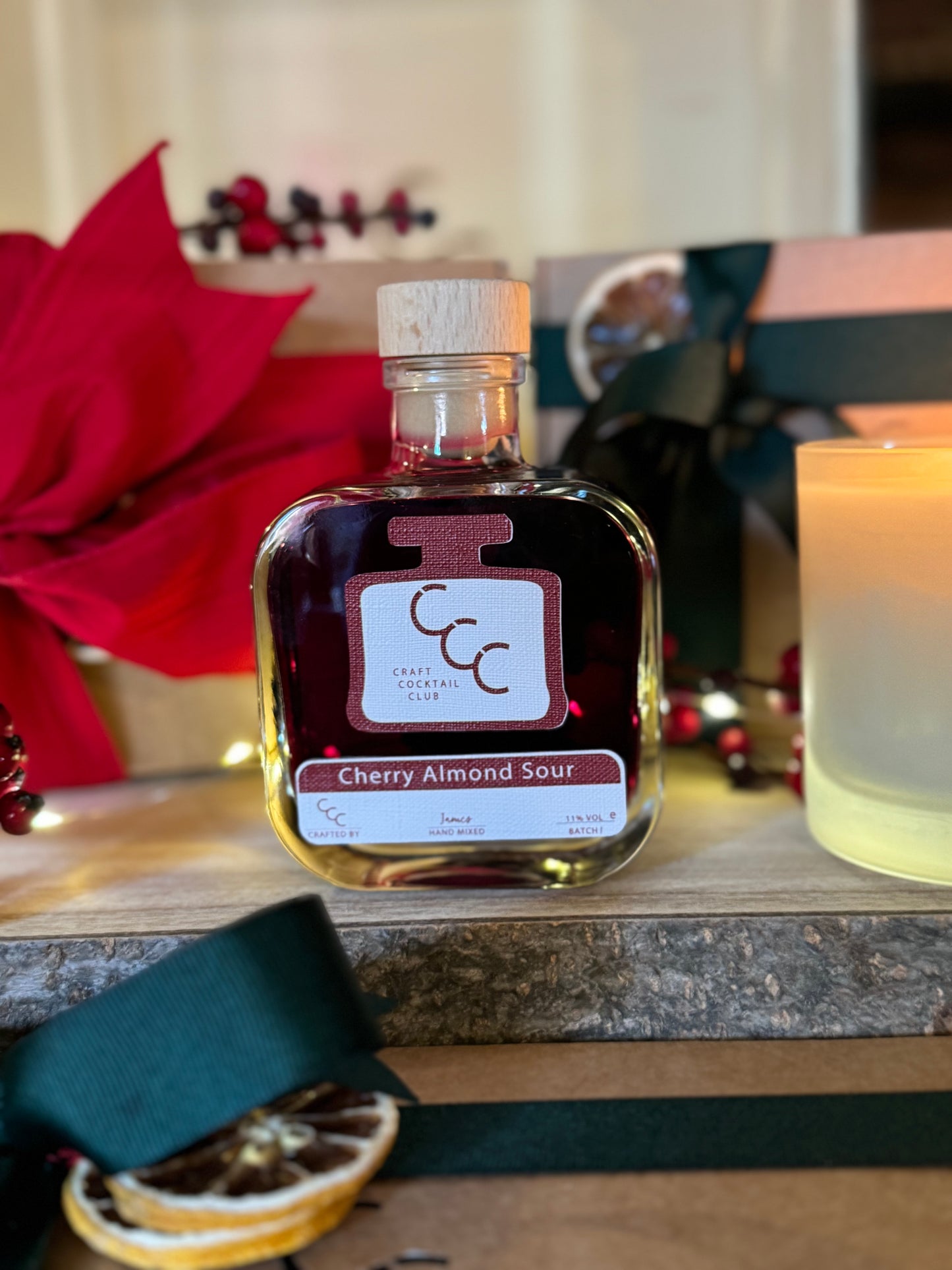  Cherry Almond Sour cocktail gift