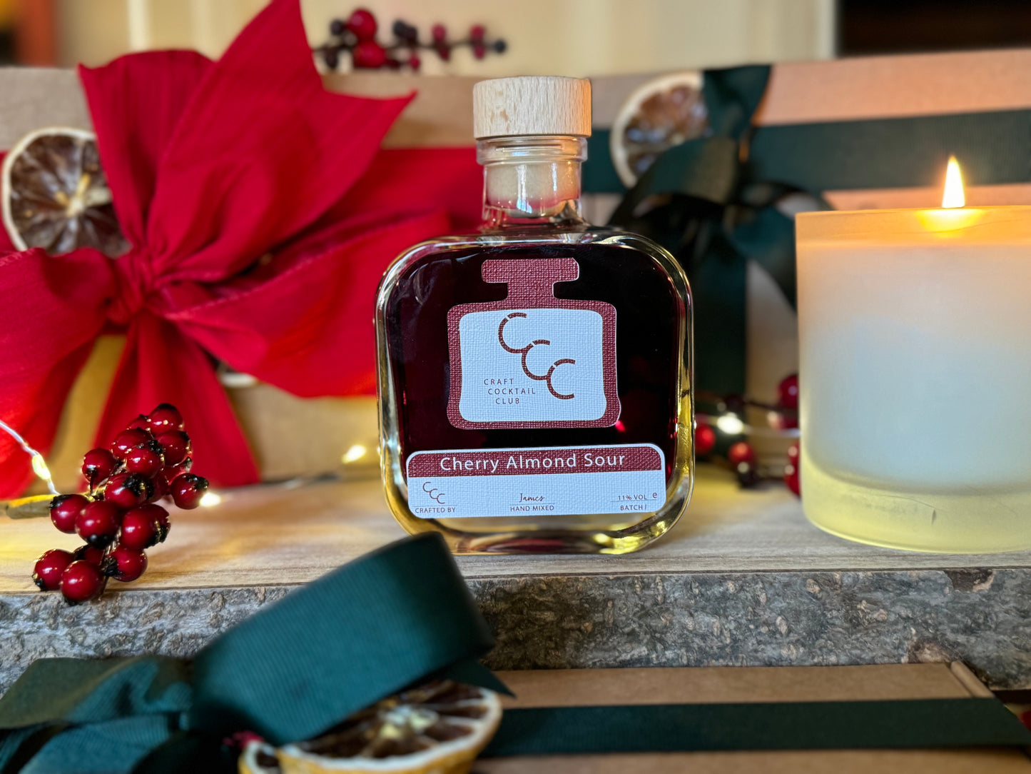  Cherry Almond Sour cocktail gift