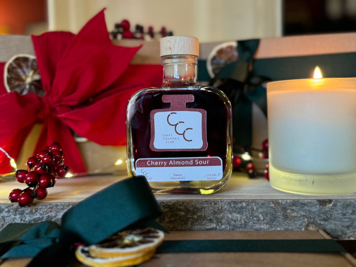  Cherry Almond Sour cocktail gift