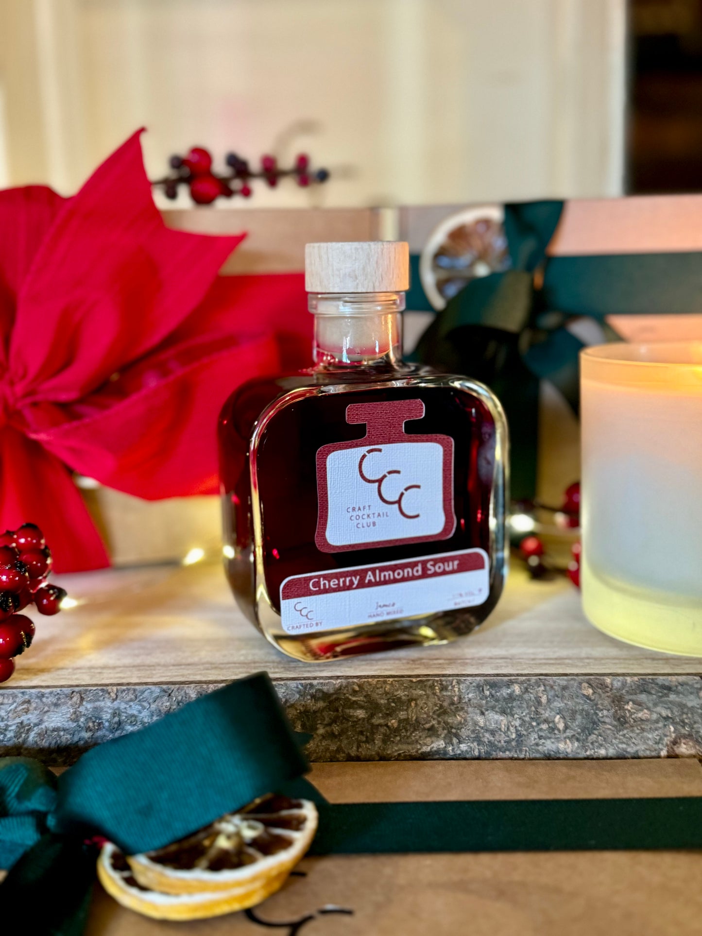  Cherry Almond Sour cocktail gift